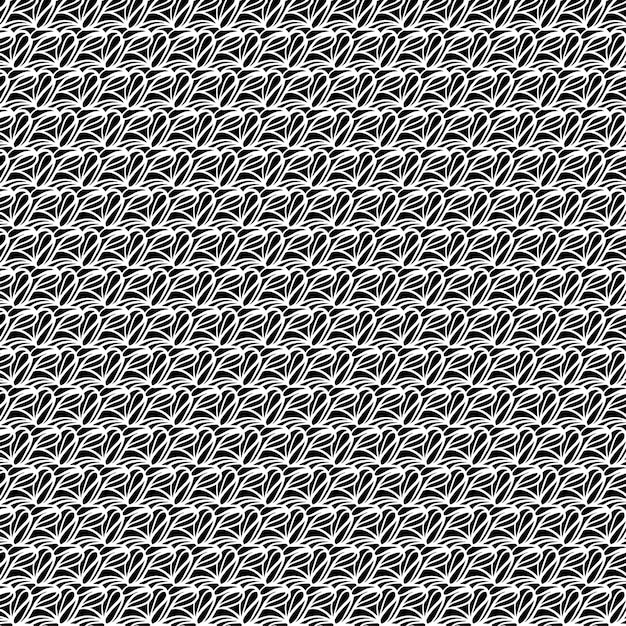 black and white geometric swamless pattern