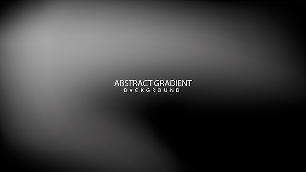 Vector black and white gradient background