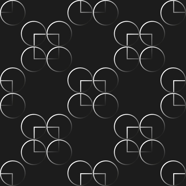 Black and white gradient seamless pattern 202