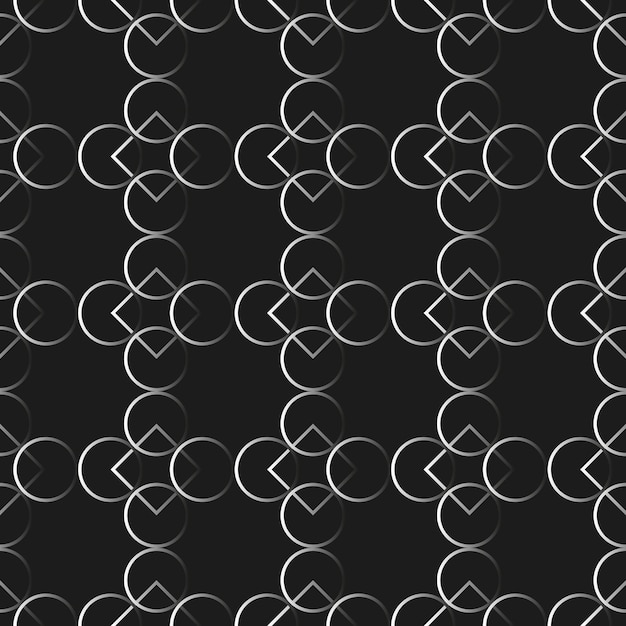 Black and white gradient seamless pattern 206