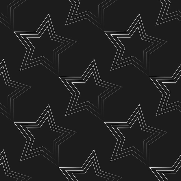 Vector black and white gradient seamless pattern 237