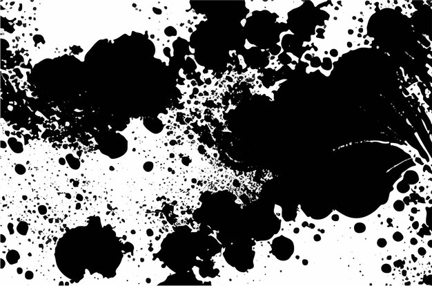 Vector black and white grunge background monochrome texture grunge abstract background