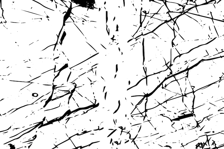 Vector black and white grunge background with the words grunge on the top