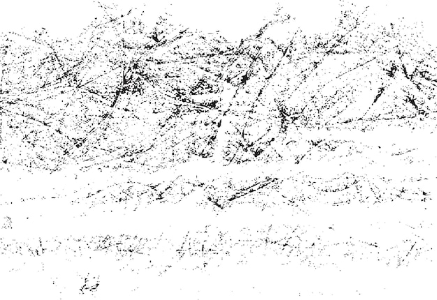 Черно-белый гранж Бедствие наложения текстуры Абстрактная пыль и грубый грязный фон стены