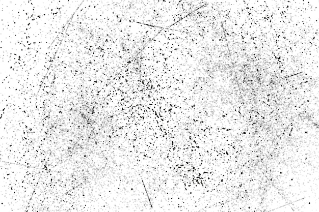 Черно-белый гранж Наложение текстуры бедствия Абстрактная поверхностная пыль и грубая грязная стена