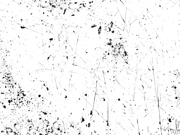 Black and White Grunge Distress Overlay Texture for Design Projects