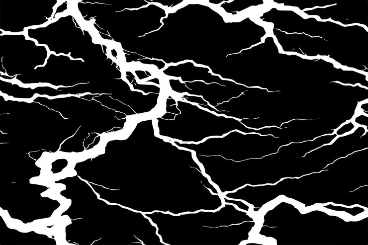 Vector black and white grungy texture