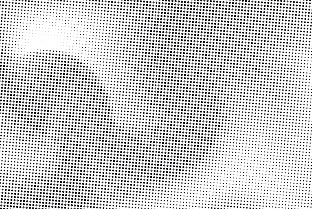 Vector black and white halftone dots halftone effect vector pattern circle dots isolated on the white bac