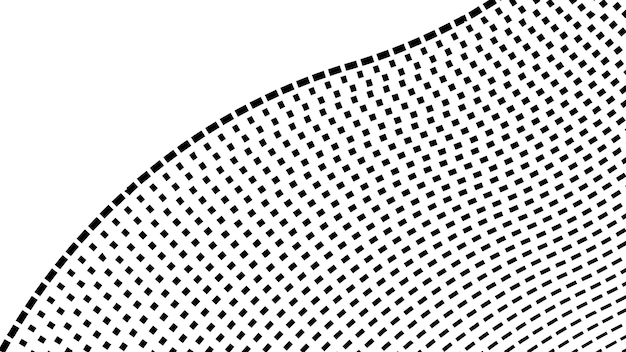 black and white halftone pattern vector image for background or wallpaper abstract dot halftone