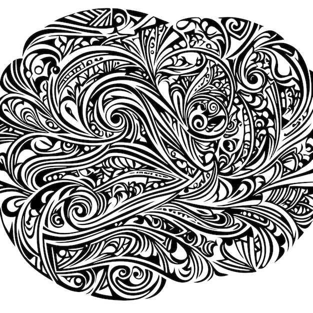 A black and white illustration of a cloud with the word cloud on it.