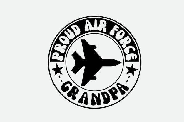 A black and white image of a black and white logo for grandpa.