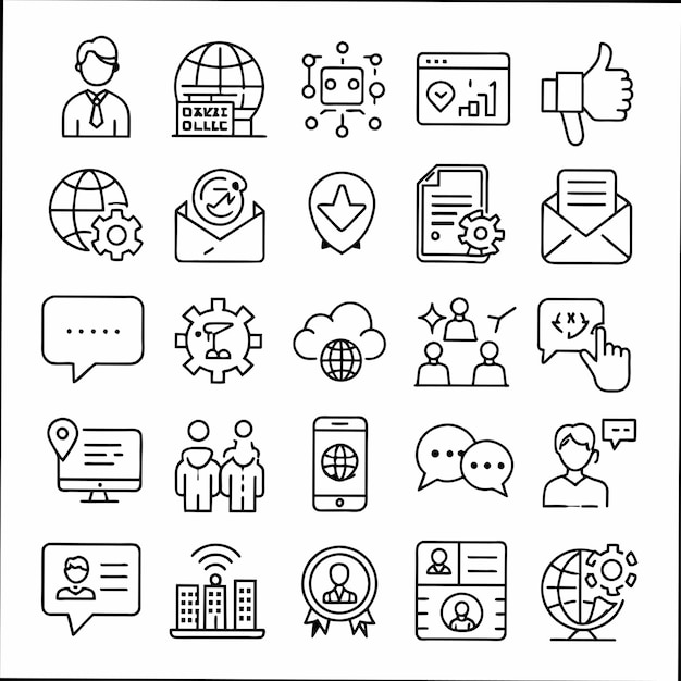 ソーシャルネットワークと書かれた人々のグループの黒と白の画像