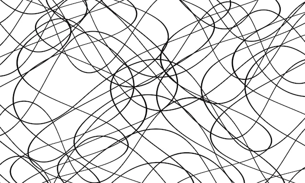 その上に線が描かれた螺旋の黒と白の画像
