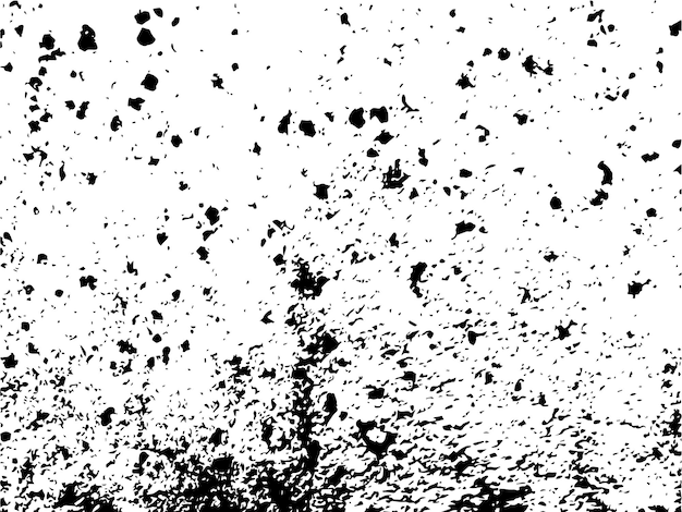 A black and white image of a splatter of paint and a tree.