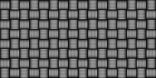 Vector black white lines background