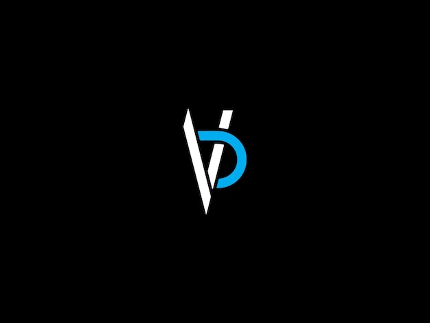 Vector a black and white logo for a company called vv