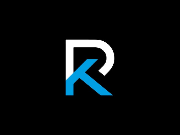 Un logo in bianco e nero con sopra la lettera r