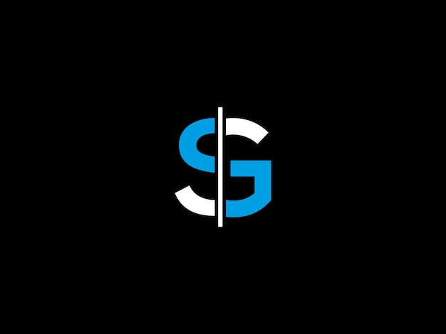 a black and white logo with the letter s on it