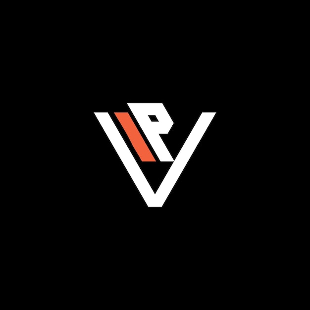 A black and white logo with the letter vip on it