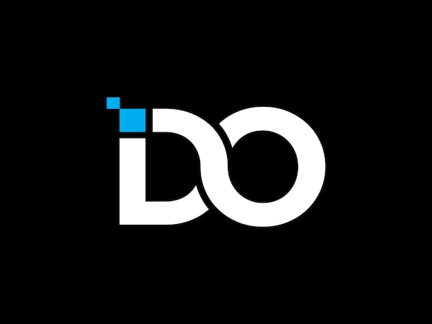 「do」という言葉が入った白黒のロゴ