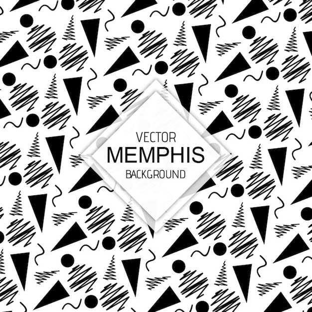 Sfondi in bianco e nero di memphis