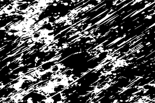 black and white monochrome scattered and scratched grungy texture