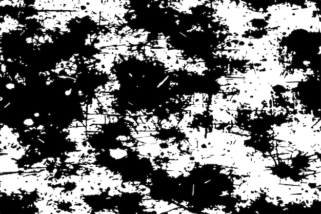 black and white monochrome scattered and scratched grungy texture