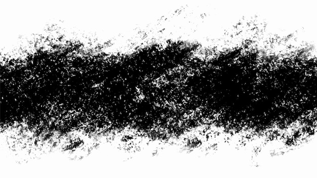 Vector black and white paint grunge background