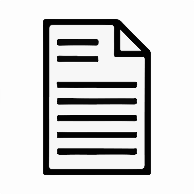 черно-белая бумага с белым фоном, на которой написано слово
