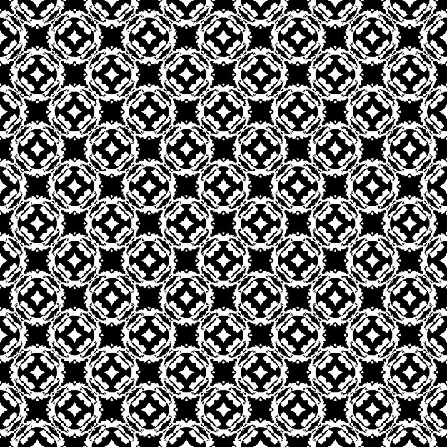 Black and white pattern texture Bw ornamental graphic design Mosaic ornaments Pattern template