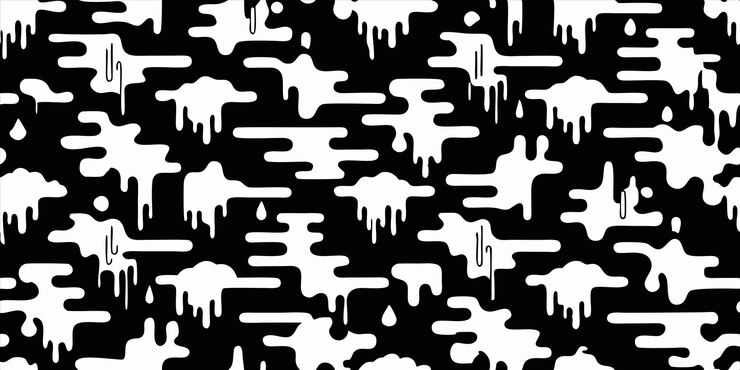 Vector a black and white pattern with the word quot on it