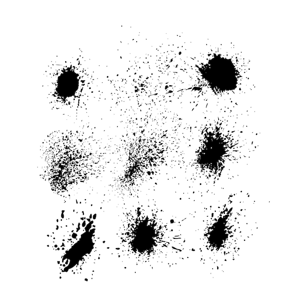 a black and white picture of circles and circles