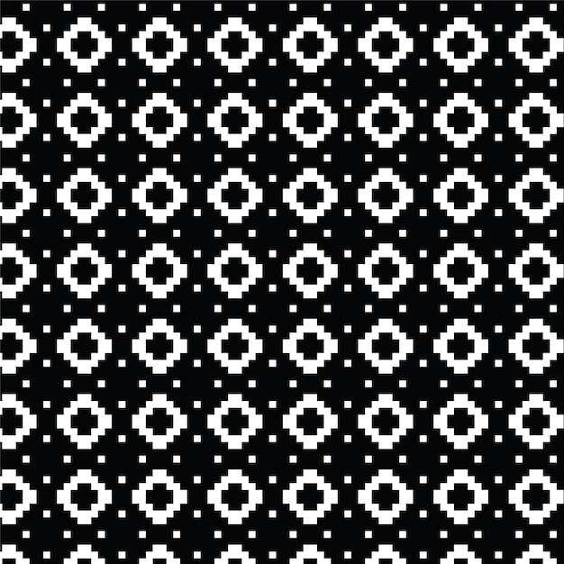 Black and white Pixle pattern