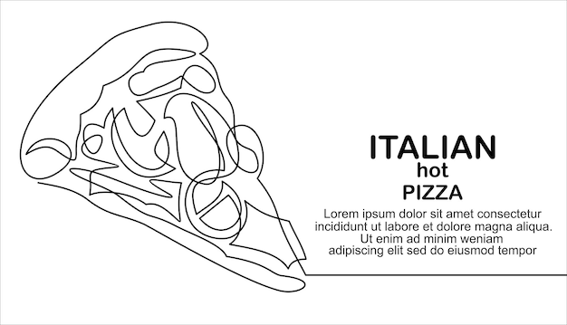 「It's Italian hot」と書かれた白黒のポスター