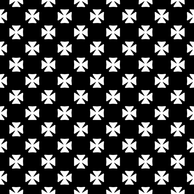 Vector black and white seamless abstract pattern background and backdrop grayscale ornamental design