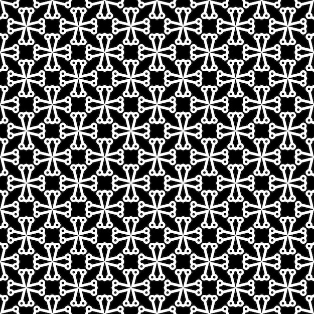 Черно-белый бесперебойный абстрактный рисунок Фон и фон серый декоративный дизайн