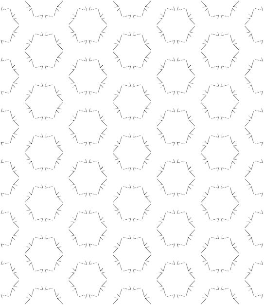 Black and white seamless abstract pattern Background and backdrop Grayscale ornamental design