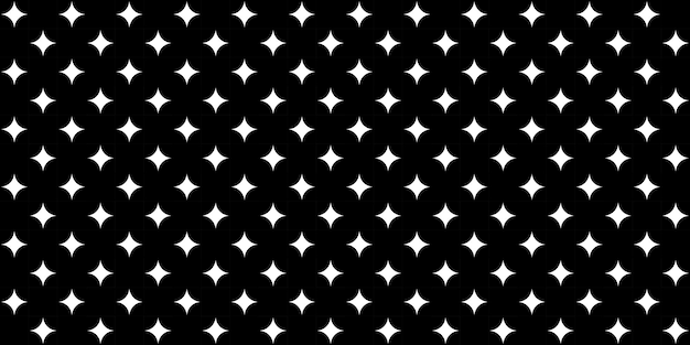 Vector black and white seamless abstract pattern vector illustration