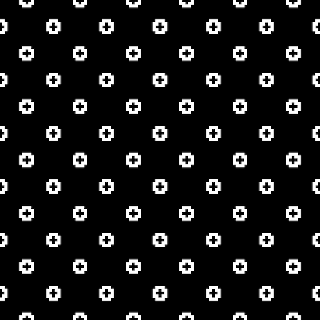 흑백 원활한 패턴 질감 그레이스케일 장식용 그래픽 디자인 모자이크 장식품 패턴 템플릿 벡터 그림 EPS10