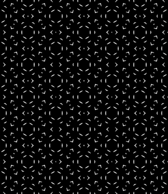 Black and white seamless pattern texture Greyscale ornamental graphic design Mosaic ornaments Pattern template Vector illustration EPS10