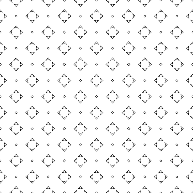 Черно-белая бесшовная текстура узора Орнаментальный графический дизайн в оттенках серого Мозаичные орнаменты Шаблон шаблона