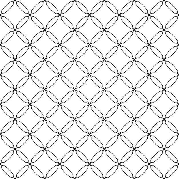 Black and white seamless pattern texture Greyscale ornamental graphic design