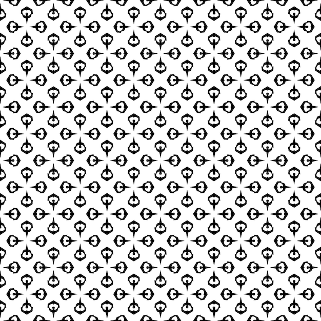 Black and white seamless pattern texture Greyscale ornamental graphic design