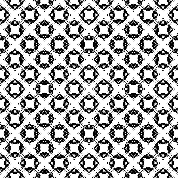 Black and white seamless pattern texture Greyscale ornamental graphic design