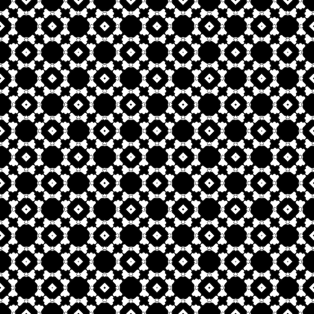 Black and white seamless pattern texture Greyscale ornamental graphic design