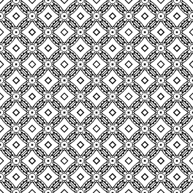 Black and white seamless pattern texture Greyscale ornamental graphic design