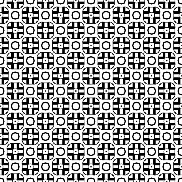 Black and white seamless pattern texture Greyscale ornamental graphic design