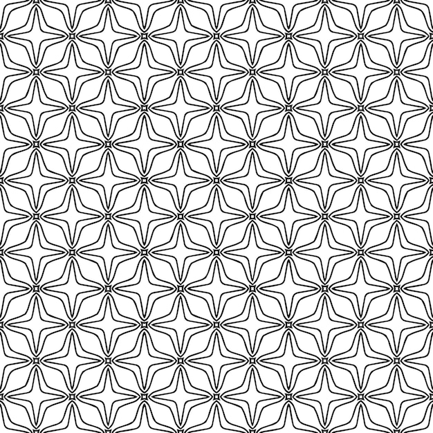 Black and white seamless pattern texture Greyscale ornamental graphic design