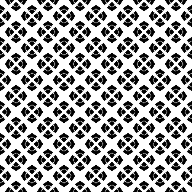 Black and white seamless pattern texture Greyscale ornamental graphic design