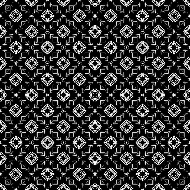 Black and white seamless pattern texture Greyscale ornamental graphic design